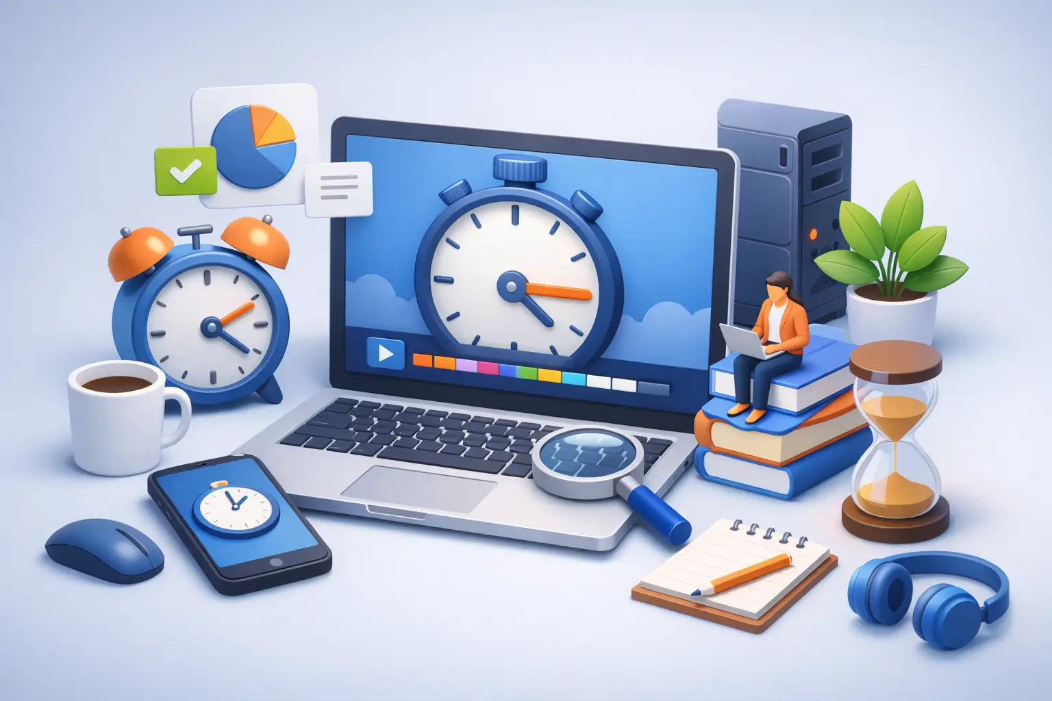 Offline Desktop Time Tracking Software - eppiq Timer