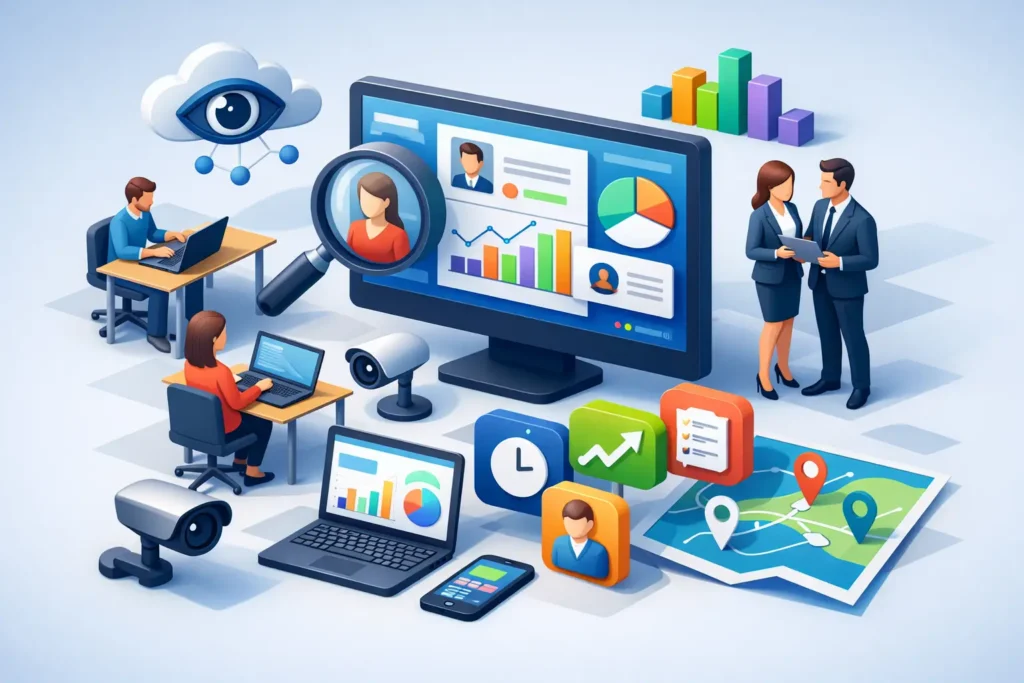 Employee Activity Tracking Review for Client Firms