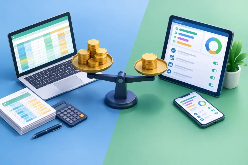 Spreadsheets Versus Trackers: What Costs More?